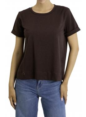T-shirt tinta unita girocollo